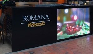 Painel de Led Restaurantes